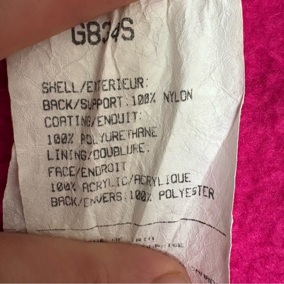 3/$30 Vintage Oshkosh Girls 2 Blue Fleece Lined Nylon Jacket 90s Antique Retro - Picture 4 of 6